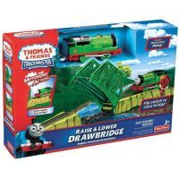FISHER PRICE V8336 Mašinka Tomáš TrackMaster Cílové místo s akcí - Percy a most 3