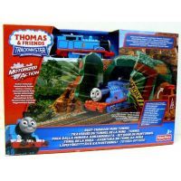 FISHER PRICE V8336 Mašinka Tomáš TrackMaster Cílové místo s akcí - Tomáš a podminovaný tunel 3