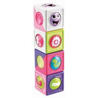 Fisher Price Veselé stavební kostky s kuličkou - Květiny a čísla 2
