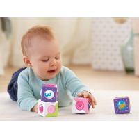 Fisher Price Veselé stavební kostky s kuličkou - Květiny a čísla 5