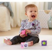 Fisher Price Veselé stavební kostky s kuličkou - Květiny a čísla 6