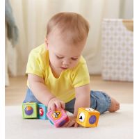 Fisher Price Veselé stavební kostky s kuličkou - Vozidla a tvary 3