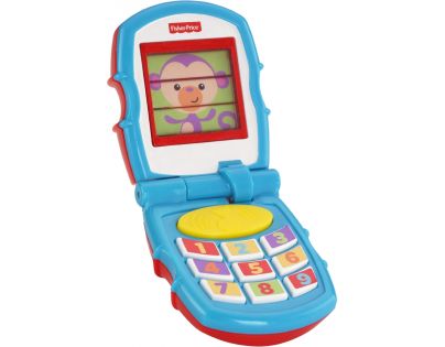 Fisher Price Y6979 - Otvárací telefón CZ