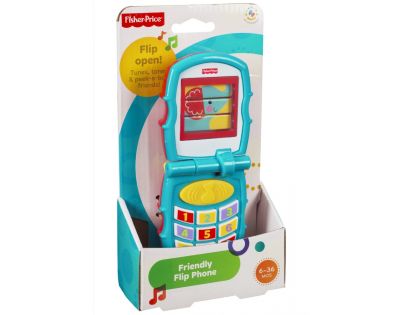 Fisher Price Y6979 - Otvárací telefón CZ