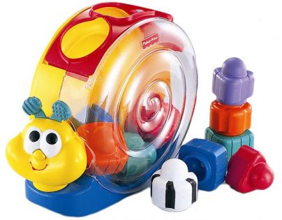 Fisher Price Vkládačka šnek