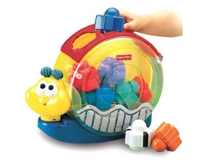 Fisher Price Vkládačka šnek