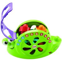 Fisher Price Vkladačka spievajúci slimák so zvukmi 3