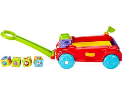Mattel Fisher Price vozík s kostkami