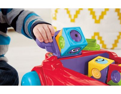 Mattel Fisher Price vozík s kostkami