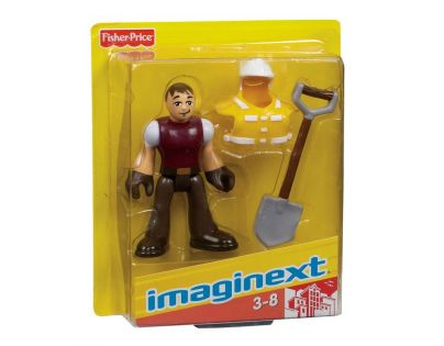 Fisher Price Imaginext kolekce figurek - R4325 Policejní těžkooděnec