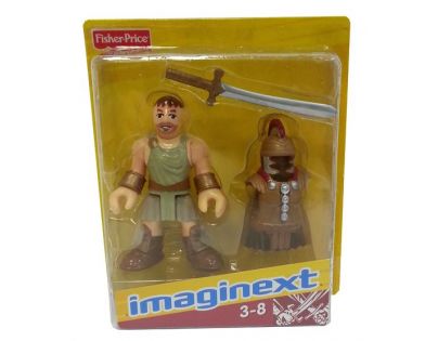 Fisher Price Imaginext kolekce figurek - R4325 Policejní těžkooděnec