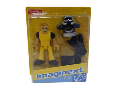 Fisher Price Imaginext kolekce figurek - R4325 Policejní těžkooděnec