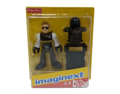 Fisher Price Imaginext kolekce figurek - R4325 Policejní těžkooděnec