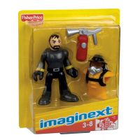 Fisher Price Imaginext kolekce figurek - W9615 Rytíř fialový 2