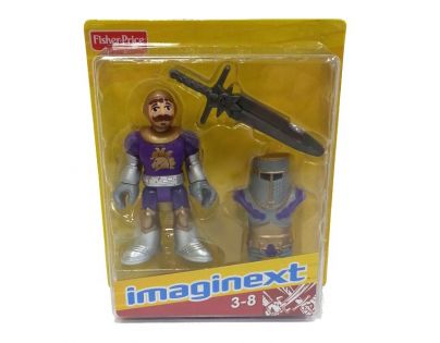 Fisher Price Imaginext kolekce figurek - W9615 Rytíř fialový