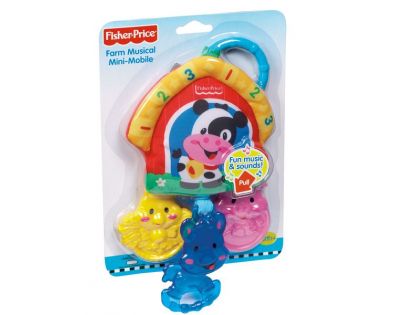 Fisher Price závěsná hračka Zvířátka z farmy