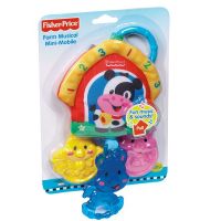 Fisher Price závěsná hračka Zvířátka z farmy 3
