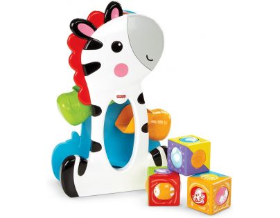 Fisher Price Zebra a kostky