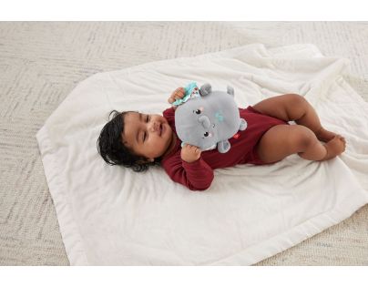 Fisher Price Upokojujúci hrajúci slon 15 cm