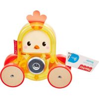 Fisher Price zvířátka na kolečkách oranžové se zvonečkem Fisher Price zvířátka na kolečkách oranžové se zvonečkem