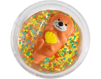 Fisher Price Zvieratko v guli oranžový medvedík