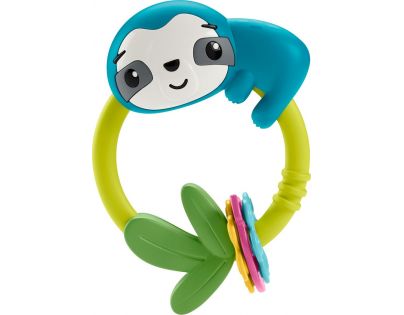 Fisher Price zvieracie hrkálky 13 cm leňochod