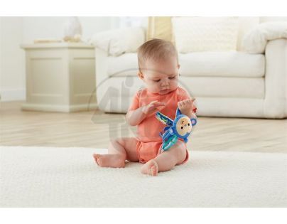 Fisher Price Závěsná knížka do kočárku - Opice