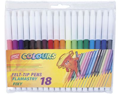 Easyoffice Fixy EasyColours 18 barev