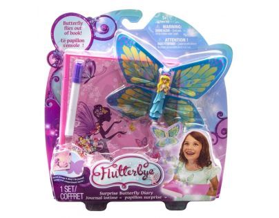 Flutterbye Motýlí deník - Modrý motýlek