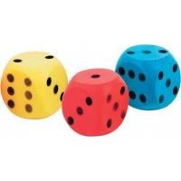 Frabar Soft kocka s bodkami 1-6 Červená 2