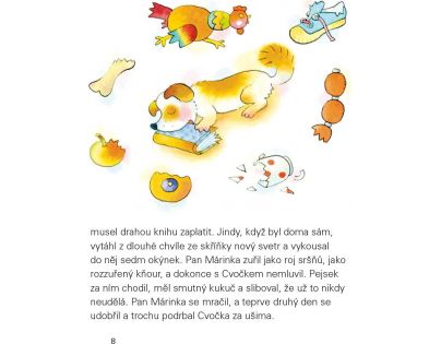 Fragment cvoček a pán Márinka