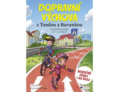 Fragment Dopravná výchova s Tondo a Barunkou
