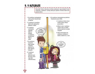 Fragment Dopravná výchova s Tondo a Barunkou