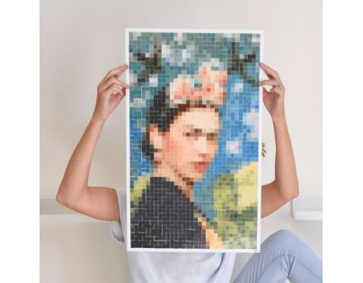 Poppik Samolepkový plagát Frida Kahlo portrét
