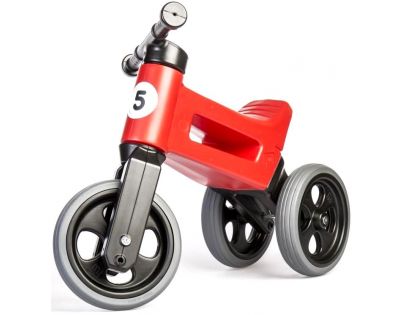Funny Wheels Odrážadlo new sport 2v1 červené