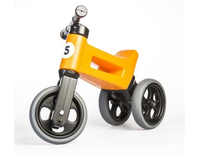 Funny Wheels Odrážadlo new sport 2v1 oranžové