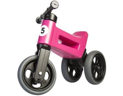 Funny Wheels Odrážadlo New Sport 2v1 ružové