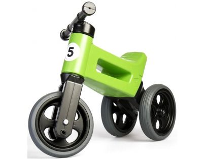 Funny Wheels Odrážadlo new sport 2v1 zelené