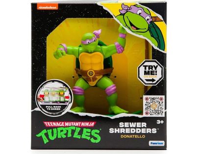 Funrise Korytnačky Ninja na skejte Sewer Shredders Donatello