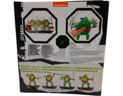 Funrise Korytnačky Ninja na skejte Sewer Shredders Leonardo