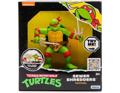 Funrise Korytnačky Ninja na skejte Sewer Shredders Raphaelo