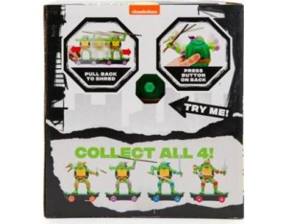 Funrise Korytnačky Ninja na skejte Sewer Shredders Michelangelo