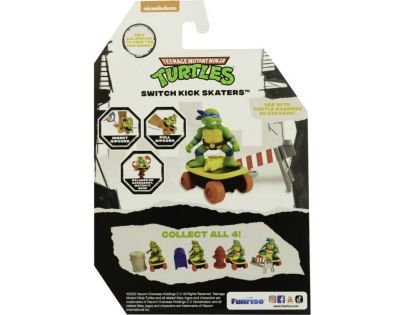 Funrise Korytnačky Ninja na skejte Michelangelo