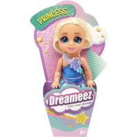 Funville Dreameez mini princezná v kornútku blond vlásky a modré šaty 2