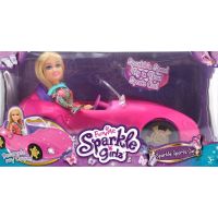 Funville Módne bábika Sparkle Girlz so závodným autom 2