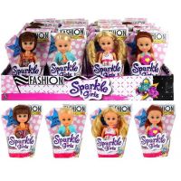 Funville Panenka Sparkle Girlz Fashion malá v kornoutku Funville Panenka Sparkle Girlz Fashion malá v kornoutku