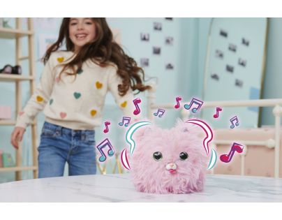 Spin Master Fur Fluff interaktívne plyšové mačiatko 20 cm