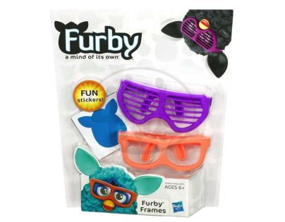 Furby doplňky - Fialová a oranžová
