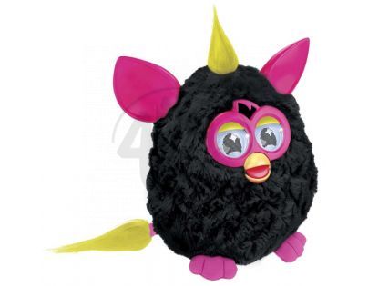 Furby Hot - A3122 Černý-růžové uši