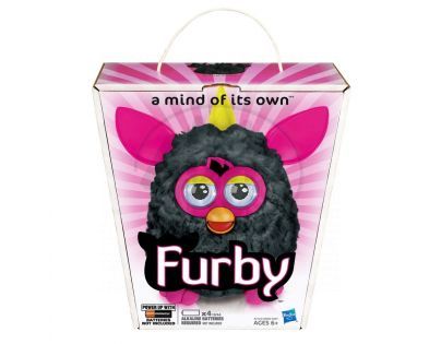 Furby Hot - A3122 Černý-růžové uši